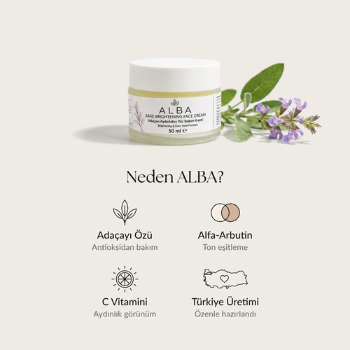 Adaçayı Aydınlatıcı Yüz Kremi