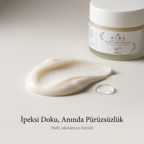 Yumurta Akı Pürüzsüzleştirici Krem
