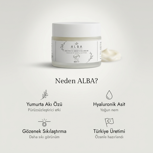 Yumurta Akı Pürüzsüzleştirici Krem