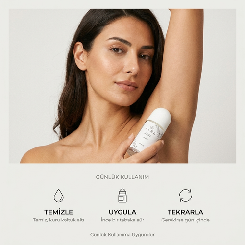 Doğal Roll-On Deodorant (Kadın)