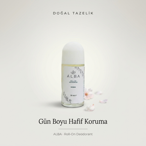 Doğal Roll-On Deodorant (Kadın)