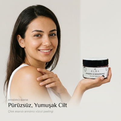Vücut Peelingi (Çilek Esanslı)
