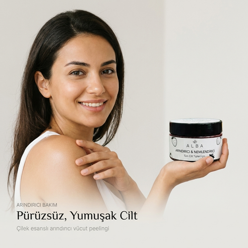 Vücut Peelingi (Çilek Esanslı)