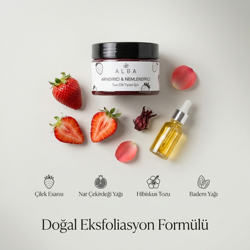 Vücut Peelingi (Çilek Esanslı)