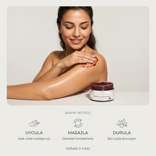 Vücut Peelingi (Çilek Esanslı)