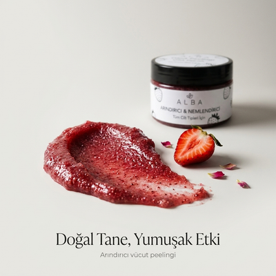Vücut Peelingi (Çilek Esanslı)