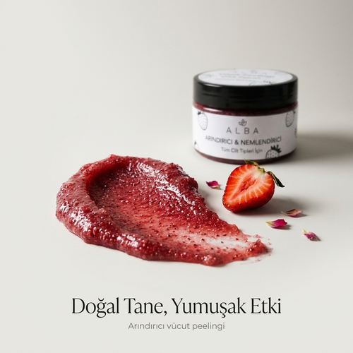 Vücut Peelingi (Çilek Esanslı)