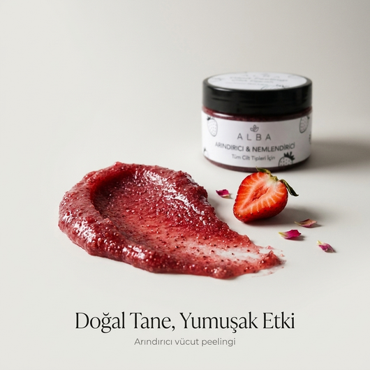 Vücut Peelingi (Çilek Esanslı)