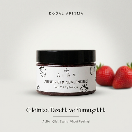 Vücut Peelingi (Çilek Esanslı)