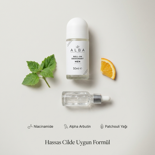 Doğal Roll-On Deodorant (Erkek)