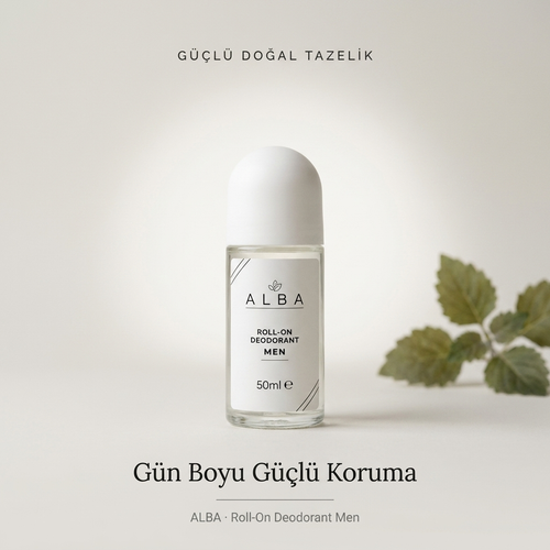 Doğal Roll-On Deodorant (Erkek)